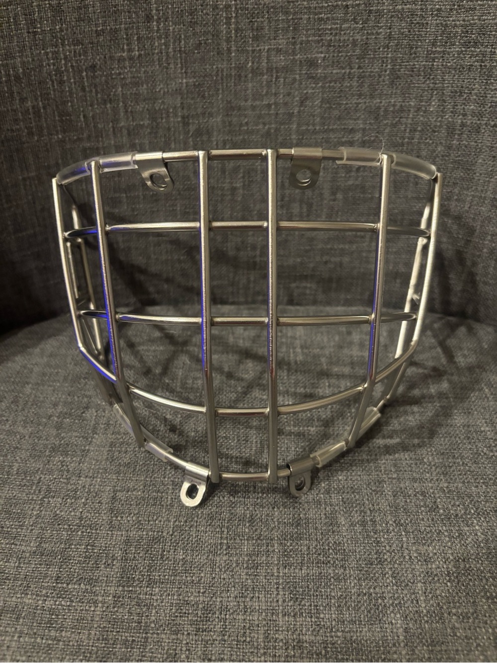 Bauer Hockey Certified Replacement Goalie Cage Senior Chrome